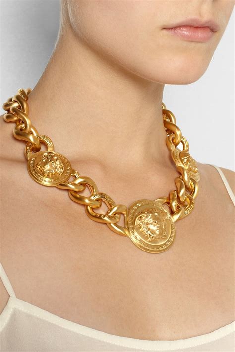 versace gold porcelain|versace gold necklace.